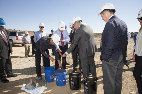 Utah Governor Gary Herbert Tours MCW Plant.