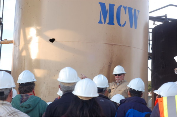 35th Shale Symposium VIP’s Take Plant Tour of MCW Extraction Plant