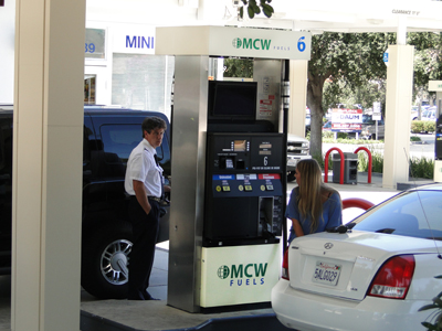 Gas Pumps, Oil Company